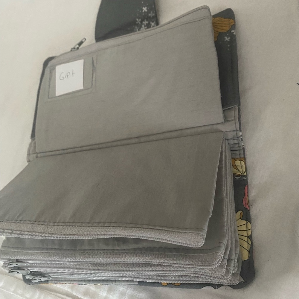 Cash wallet budget organizer